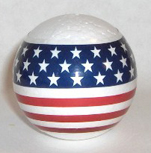 American Flag Antenna Ball