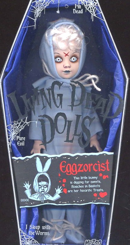 Living Dead Dolls Comic-Con Blue Eggzorcist Exclusive 