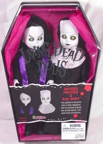 Living Dead Dolls Exclusive Black Sinister Minister